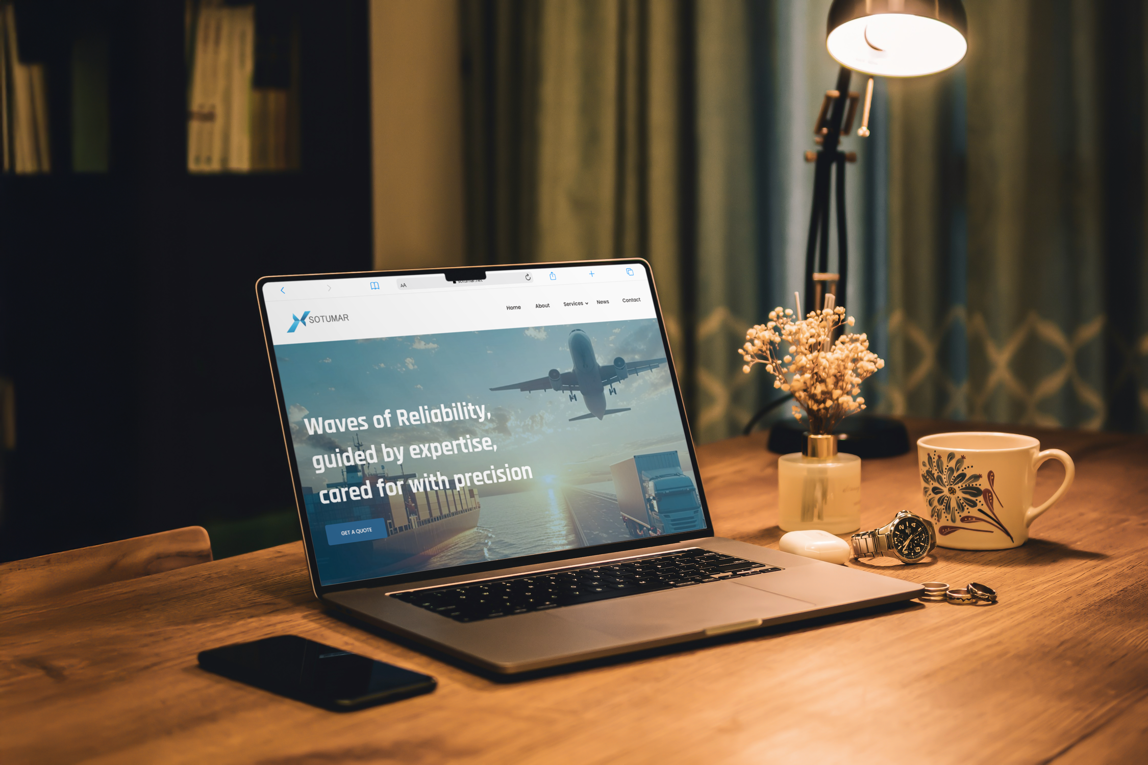 Redesigne website sotumar